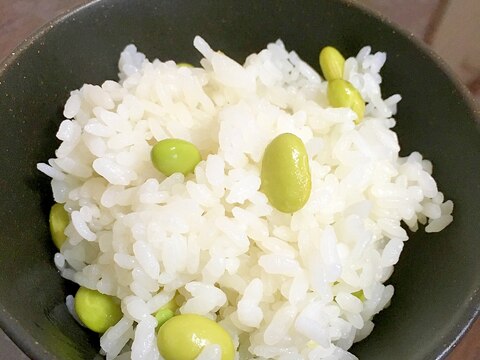 簡単　枝豆ご飯